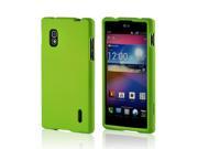 Neon Green Rubberized Hard Case for LG Optimus G AT T