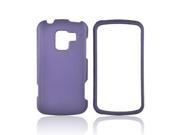 LG Enlighten Case [Purple] Slim Protective Rubberized Matte Finish Snap on Hard Polycarbonate Plastic Case Cover