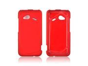 HTC Droid Incredible 4G LTE Rubberized Hard Case Red