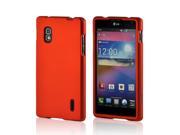 Orange Rubberized Hard Case for LG Optimus G AT T