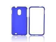 Samsung Epic 4G Touch Case [Blue] Slim Protective Rubberized Matte Finish Snap on Hard Polycarbonate Plastic Case
