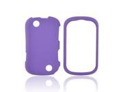 Kyocera Milano Case [Purple] Slim Protective Rubberized Matte Finish Snap on Hard Polycarbonate Plastic Case Cover