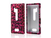 Nokia Lumia 928 Case [Hot Pink] Slim Protective Rubberized Matte Finish Snap on Hard Polycarbonate Plastic Case Cover