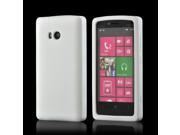 White Silicone Case for Nokia Lumia 810
