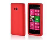 Red Silicone Case for Nokia Lumia 810