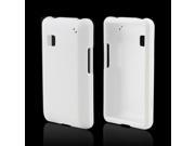 LG 840G Case [White] Slim Protective Rubberized Matte Finish Snap on Hard Polycarbonate Plastic Case Cover