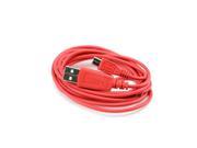 Radical Red 6 ft. Micro USB to USB Charge Sync Data Cable