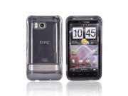 HTC Thunderbolt Case [Smoke Gray] Slim Protective Crystal Glossy Snap on Hard Polycarbonate Plastic Case Cover