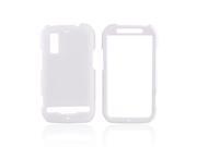 Motorola Photon 4G Case [White] Slim Protective Rubberized Matte Finish Snap on Hard Polycarbonate Plastic Case Cover