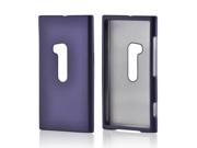 Nokia Lumia 920 Case [Purple] Slim Protective Rubberized Matte Finish Snap on Hard Polycarbonate Plastic Case Cover