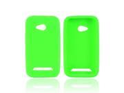 Galaxy Victory 4G Lte Case [Neon Green] Slim Flexible Anti shock Matte Reinforced Silicone Rubber Protective Skin