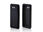 Lumia 820 Case [Black] Slim Flexible Anti shock Matte Reinforced Silicone Rubber Protective Skin Case Cover for Nokia