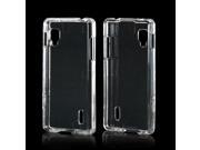 LG Optimus G Case [Clear] Slim Protective Crystal Glossy Snap on Hard Polycarbonate Plastic Case Cover