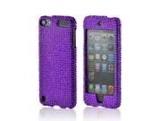 Purple Gems Bling Hard Case for Apple iPod Touch 5