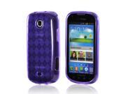Samsung Galaxy Stellar Case [Purple] Slim Flexible Anti shock Crystal Silicone Protective TPU Gel Skin Case Cover