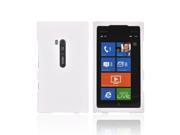 Nokia Lumia 900 Rubberized Hard Case White