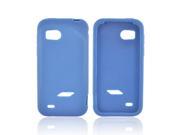 Navy Blue Rubbery Feel Silicone Skin Case Cover For HTC Rezound