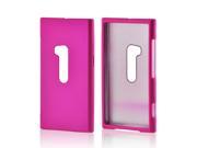Nokia Lumia 920 Case [Hot Pink] Slim Protective Rubberized Matte Finish Snap on Hard Polycarbonate Plastic Case Cover