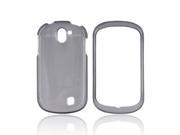 Slim Protective Hard Case for LG Doubleplay Transparent Smoke