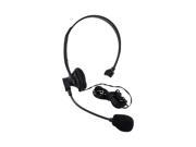 Universal Operator Style Wired Headset 3.5mm Black