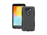 Trident Grey Black LG G3 Aegis Series Hard Cover Over Silicone Skin Case w Screen Protector {AG LGG300 GY000} Great Alternative to Otterbox!