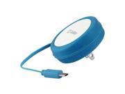 Universal Cellet Blue White Cord Keeper 1000mAh Micro USB Wall Charger 800768683596