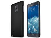 Samsung Galaxy Note Edge Case [Black] Slim Protective Rubberized Matte Finish Snap on Hard Polycarbonate Plastic Case