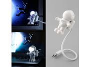 Universal White Astronaut USB Mini LED Light Lamp