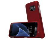 Galaxy S7 Case REDShield Rubberized Galaxy S7 Case [Soft Grip][Red] Premium
