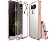 LG G5 2016 Case Ringke [FUSION][Rose Gold Crystal] Crystal Clear PC Back TPU Bumper Case