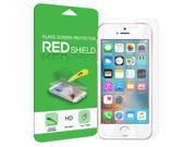 iPhone SE Screen Protector REDShield [Tempered Glass] Ultimate Tempered Glass Impact Resistant Protective Screen Protector for Apple iPhone SE iPhone 5SE iPh
