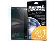Huawei Mate 8 Screen Protector Invisible Defender [3 Front 1 Back]