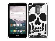 [LG Stylo 2 Plus] Holster Case [Chrome Silver] Supreme Protection Hard Case