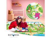 Baby Kids Play Mat [Picnic Fun Fun Alphabet] Great For Baby Crawling Kids Activity!