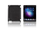 Apple iPad 3rd Gen Case [Gray Carbon Fiber] Slim Protective Crystal Case