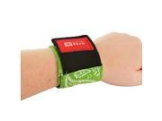 N Rit Green Bandana Design Cool X Polyester Wrist Band w High Tech Polymer Interior Beat the Heat!