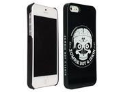 Original iSkin Zombie Boy White Skull on Black Hard Case for iPhone 5 5S SKULL IP5