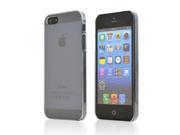 Apple iPhone 5 Case [Clear] Slim Protective Crystal Glossy Snap on Hard Case