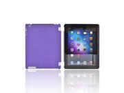Apple iPad 3 Case [Purple] Slim Protective Rubberized Case Cover