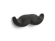 Black 3D Mustache Magnets 8 Pack