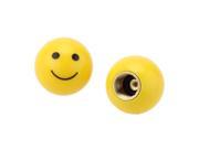 Universal Auto Motorcycle Wheel Valve Cap [Smiley Face] 4 Pack