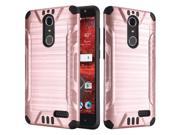 [ZTE Grand X 4 ] Case Super Slim Brushed Metallic Case [Chrome Pink]