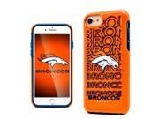 [Apple iPhone 7 4.7 inch ] NFL Case Slim Dual layer Case [Denver Broncos]