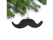 Black Mustache Ornament