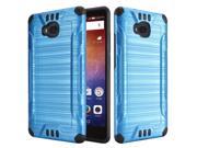 [Huawei Ascend XT] Case Super Slim Brushed Metallic Hybrid Hard Cover [BLUE]