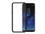 [Samsung Galaxy S8] Case Crystal Back Bumper Case [Drop Protection] [Black]