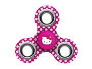 [Fidget Spinner] Sanrio [Hello Kitty Hot Pink Polka Dots] Three Way Fidget Toy