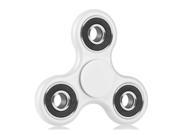[Fidget Spinner] REDSHIELD Decompression Hand Spinner Toy W/ Ultra Fast Silver Metal Bearing - Finger Toy, Perfect For Boredom [White]