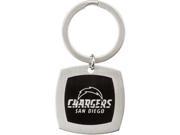 San Diego Chargers Logo Keychain in Stainless Steel
