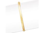 Fancy Hinged Bangle Bracelet in 14k Yellow Gold